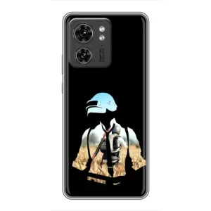 Силиконовый чехол с картинкой "Герой Pubg" на Huawei Honor X8 5G (Пубг мен)