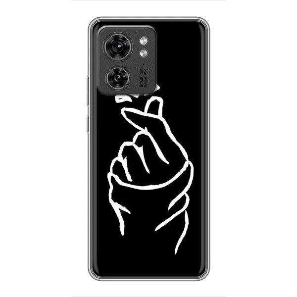 Чехол с рисунком «Сердце на черном» для Huawei Honor X8 5G Чехол с рисунком «Сердце на черном» для Huawei Honor X8 5G