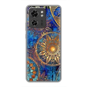 Чехлы со смыслом для Huawei Honor X8 5G (Золотые узоры)