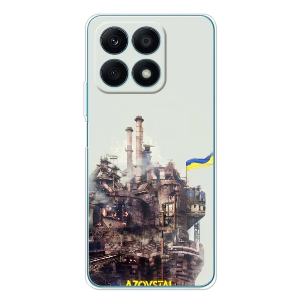 Чехол с рисунком «Азовсталь» для Huawei Honor X8a Чехол с рисунком «Азовсталь» для Huawei Honor X8a