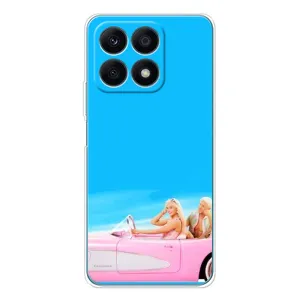 Силиконовый Чехол Барби Фильм на Huawei Honor X8a (Барби и Кен)