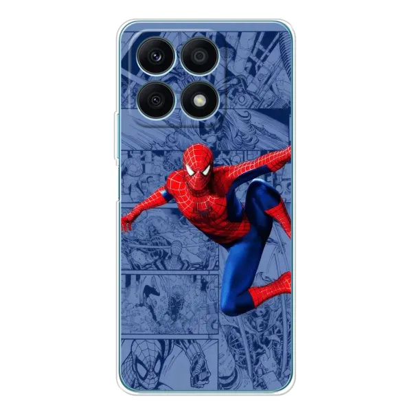 Чехол с рисунком «Человек Паук» для Huawei Honor X8a