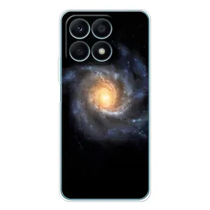 Чохли КОСМОС на Huawei Honor X8a (Чорна дира)