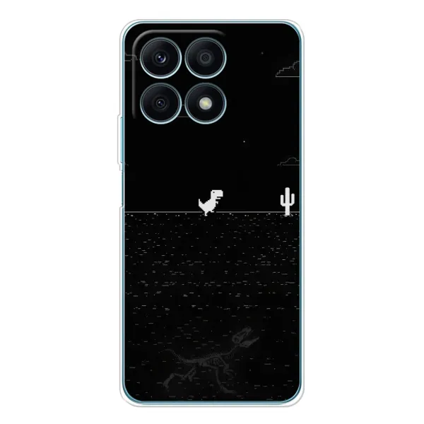 Чехол с рисунком «Динозаврик» для Huawei Honor X8a Чехол с рисунком «Динозаврик» для Huawei Honor X8a