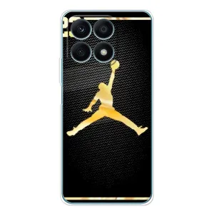 Силіконовый Чохол Nike Air Jordan на Хуавей Хонор X8a (Джордан 23)