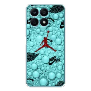 Силіконовый Чохол Nike Air Jordan на Хуавей Хонор X8a (Джордан Найк)