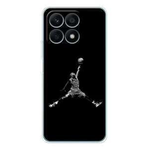 Силіконовый Чохол Nike Air Jordan на Хуавей Хонор X8a (Джордан)