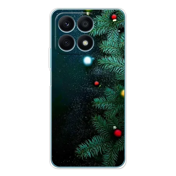 Чехол с рисунком «Елка» для Huawei Honor X8a Чехол с рисунком «Елка» для Huawei Honor X8a