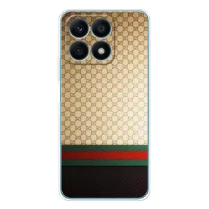 Чехлы Бренд GUCCI для Huawei Honor X8a (Фон Гуччи)