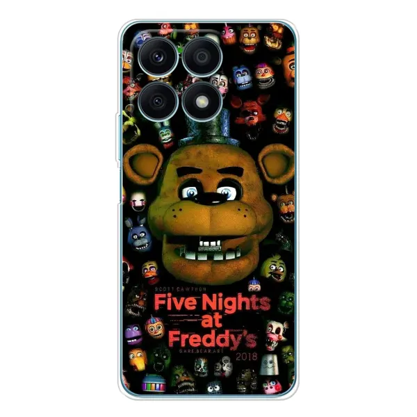 Чехол с рисунком «Freddy» для Huawei Honor X8a