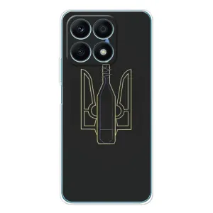Чохол з картинкою (Патріотичний ГЕРБ) на Huawei Honor X8a (Герб - Молотова)