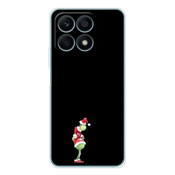 Чехол с рисунком «Гринч на чорном» для Huawei Honor X8a Чехол с рисунком «Гринч на чорном» для Huawei Honor X8a