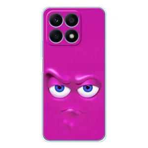 Силиконовые Чехлы (смешные стикеры) для Huawei Honor X8a (Хитрая мордочка)