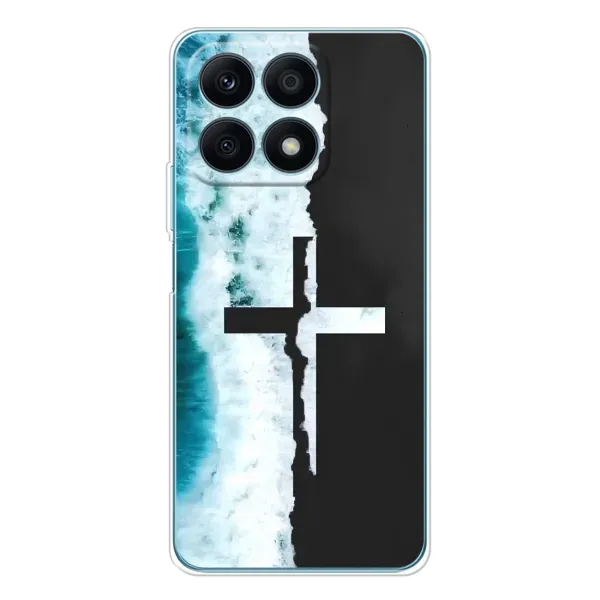 Чехол с рисунком «Хрест» для Huawei Honor X8a Чехол с рисунком «Хрест» для Huawei Honor X8a