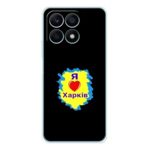Чехлы силиконовые (Город Харьков) на Хуавей Хонор X8a (I LOVE KHARKIV)