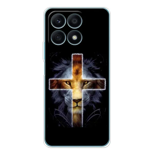 Чехол с рисунком «Иисус Лев» для Huawei Honor X8a Чехол с рисунком «Иисус Лев» для Huawei Honor X8a