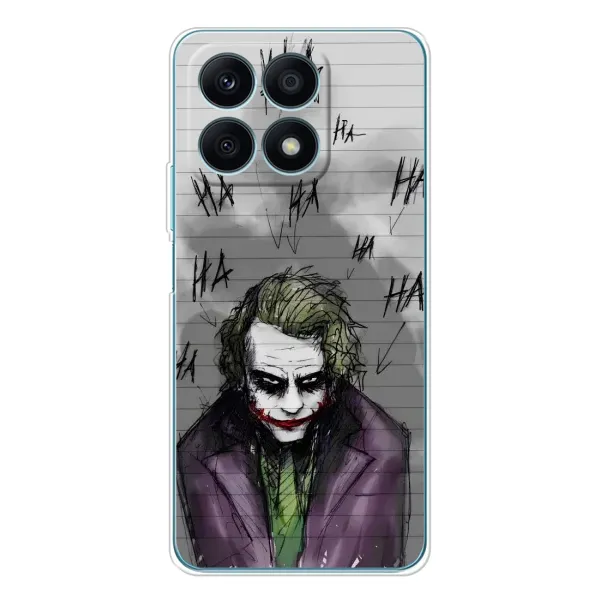Чехол с рисунком «Joker клоун» для Huawei Honor X8a Чехол с рисунком «Joker клоун» для Huawei Honor X8a