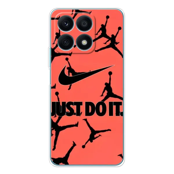 Чехол с рисунком «Just Do It» для Huawei Honor X8a Чехол с рисунком «Just Do It» для Huawei Honor X8a