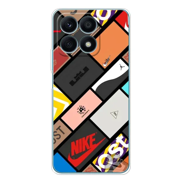 Чехол с рисунком «Коробки» для Huawei Honor X8a Чехол с рисунком «Коробки» для Huawei Honor X8a