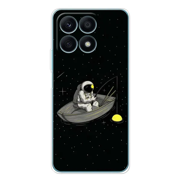 Чехол с рисунком «Космонавт на рыбалке» для Huawei Honor X8a Чехол с рисунком «Космонавт на рыбалке» для Huawei Honor X8a