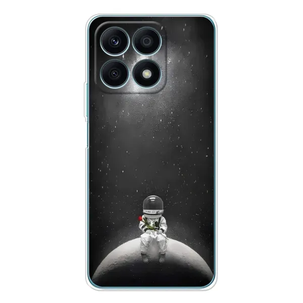 Чехол с рисунком «Космонавт романтик» для Huawei Honor X8a Чехол с рисунком «Космонавт романтик» для Huawei Honor X8a