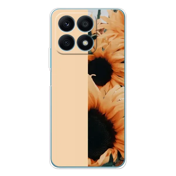 Чохол з малюнком «Гарні соняшники» для Huawei Honor X8a