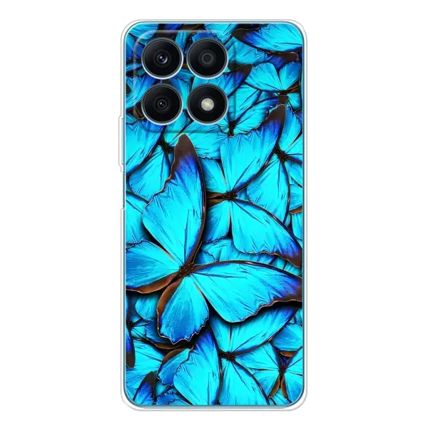 Чехол с рисунком «Крылья бабочек» для Huawei Honor X8a Чехол с рисунком «Крылья бабочек» для Huawei Honor X8a