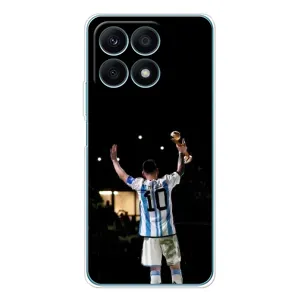 Чохли Лео Мессі Аргентина для Huawei Honor X8a (Лео Чемпіон)