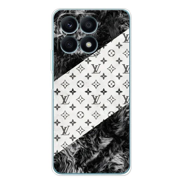 Чехол с рисунком «LV на белом» для Huawei Honor X8a Чехол с рисунком «LV на белом» для Huawei Honor X8a
