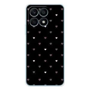 Чехлы с тематикой "Маленькие Сердечки" на Huawei Honor X8a (Маленькие сердечки)
