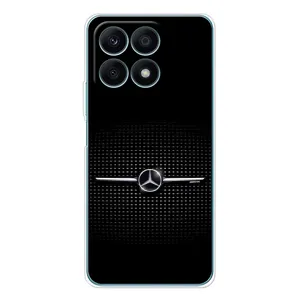 Силіконовий бампер з картинкою машини на Huawei Honor X8a (Mercedes)