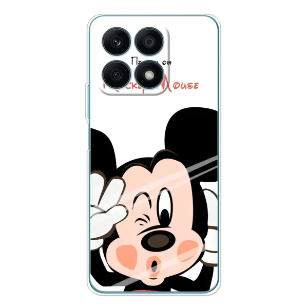 Чехол с рисунком «Mickey Mouse» для Huawei Honor X8a Чехол с рисунком «Mickey Mouse» для Huawei Honor X8a