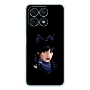 Чехлы с принтом Уэнсдей на Huawei Honor X8a (Милая Уэнсдей)