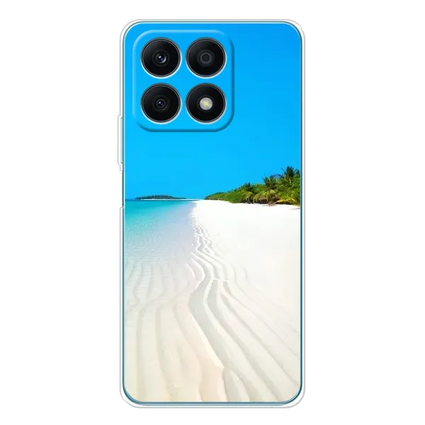 Чехол с рисунком «Море песок» для Huawei Honor X8a