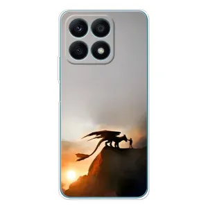 Чехол дракон Беззубик для Huawei Honor X8a (Мультиик Беззубик)