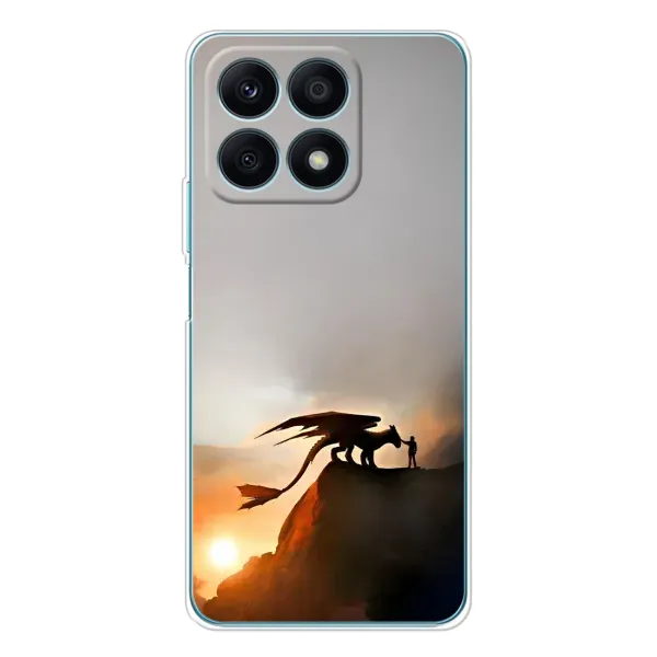 Чехол с рисунком «Мультиик Беззубик» для Huawei Honor X8a Чехол с рисунком «Мультиик Беззубик» для Huawei Honor X8a