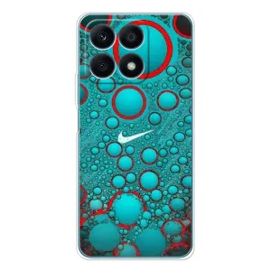 Силіконовый Чохол на Huawei Honor X8a з картинкою НАЙК (Найк зелений)