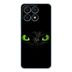 Чехол дракон Беззубик для Huawei Honor X8a (Глаза Беззубика)