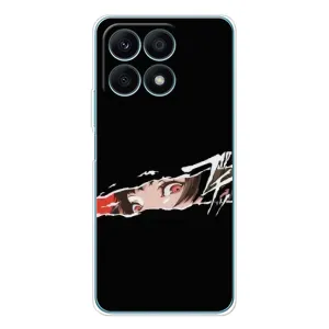 Силиконовые чехлы с глазами Anime для Хуавей Хонор X8a (Персона 5)