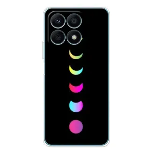 Чохол (ТПУ) з планетами на Huawei Honor X8a (Повнолуння)