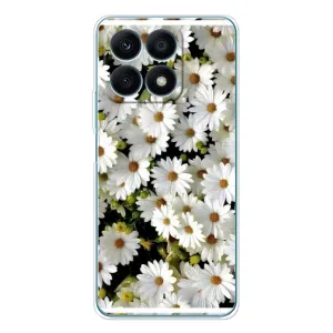 Чехол с ромашками на Huawei Honor X8a (Рамка в ромашках)