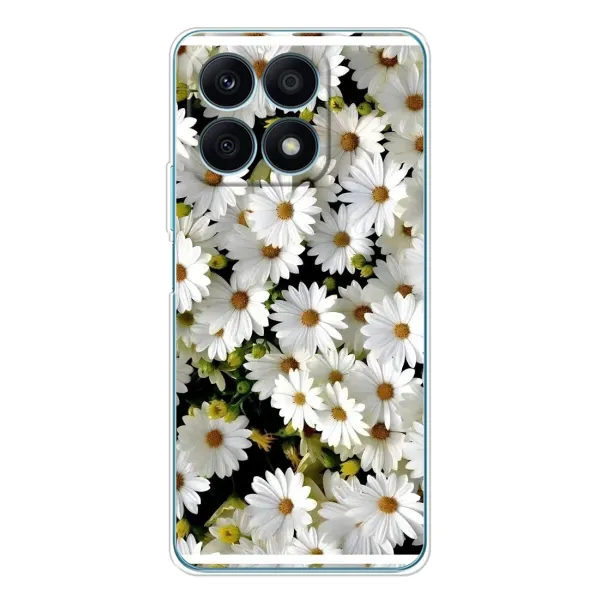 Чехол с рисунком «Рамка в ромашках» для Huawei Honor X8a Чехол с рисунком «Рамка в ромашках» для Huawei Honor X8a