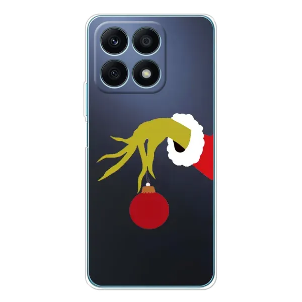Чехол с рисунком «Рука Гринча» для Huawei Honor X8a Чехол с рисунком «Рука Гринча» для Huawei Honor X8a