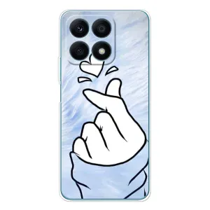 Чехлы (Знак сердечка) на Huawei Honor X8a (Сердечка знак)