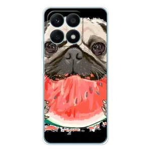 Чохол (ТПУ) Милі песики для Huawei Honor X8a (Смішний Мопс)