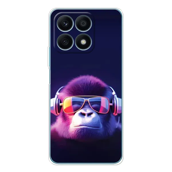 Чехол с рисунком «Стильная обезьяна» для Huawei Honor X8a Чехол с рисунком «Стильная обезьяна» для Huawei Honor X8a