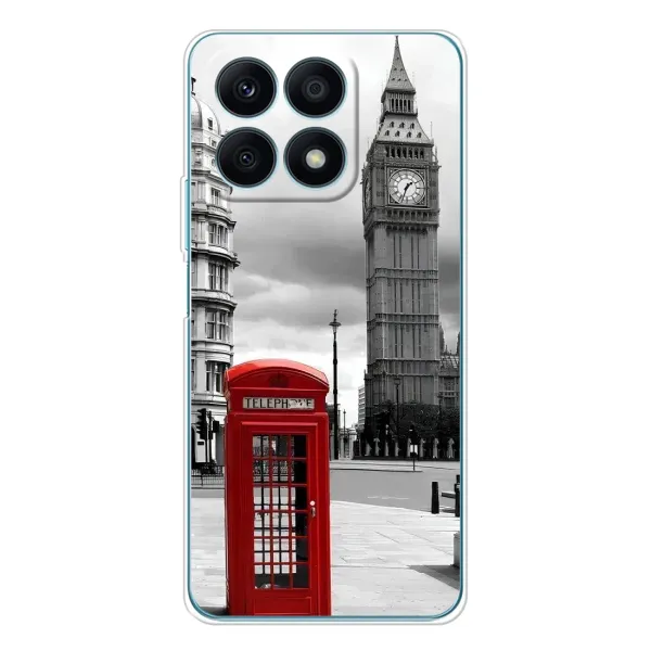 Чехол с рисунком «TELEPHONE» для Huawei Honor X8a Чехол с рисунком «TELEPHONE» для Huawei Honor X8a