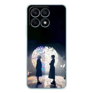 Чехлы с принтом Уэнсдей на Huawei Honor X8a (Уэнсдей и Энди)