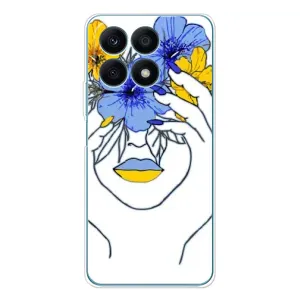 Чехол на Huawei Honor X8a Украинский дизайн (Украинка на всю голову)