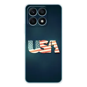 Чохол Прапор USA для Huawei Honor X8a
